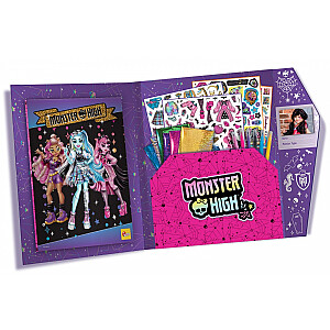 Mielas Monster High dienoraštis eskizų knygelėje