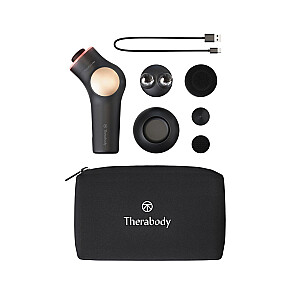 Therabody TheraFace PRO Ultimate Facial Health Device - juodas - su laidžiu geliu