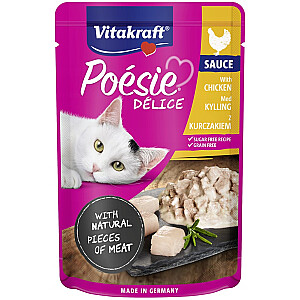 VITAKRAFT Poésie Delice Mėsos pasirinkimas - šlapias kačių maistas - 6 + 1 x 85 g