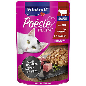 VITAKRAFT Poésie Delice Mėsos pasirinkimas - šlapias kačių maistas - 6 + 1 x 85 g