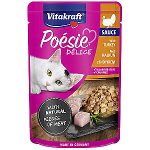 VITAKRAFT Poésie Delice Mėsos pasirinkimas - šlapias kačių maistas - 6 + 1 x 85 g