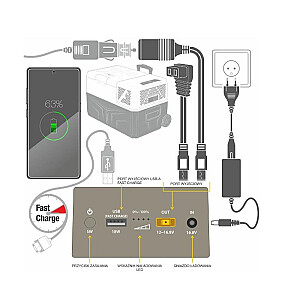 Išorinis akumuliatorius Yopowerbank CSX5