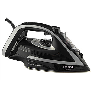 TEFAL | FV8062 Puregliss | Garų lygintuvas | 3000 W | Vandens bako talpa 0,27 ml | Nepertraukiamas garas 50 g/min | Garų padidinimo našumas 280 g/min | Juoda/Pilka