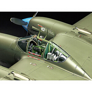 Plastikinis modelis Lockheed P-38 F/G Lightning