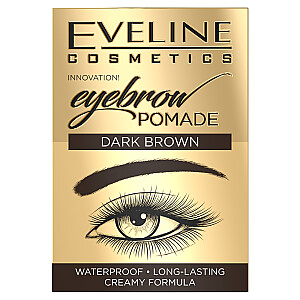 EVELINE Eyebrow Pomade Tamsiai rudi antakių lūpų dažai