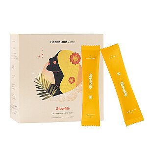 HEALTHLABS GlowMe Maisto papildas Pineapple + Mango 30 pakelių
