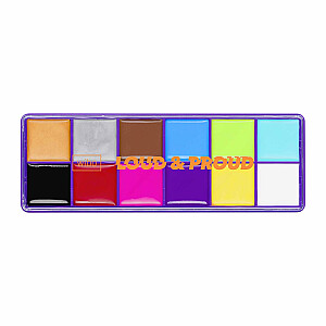 Палитра красок для макияжа лица WIBO Loud & Proud 28г