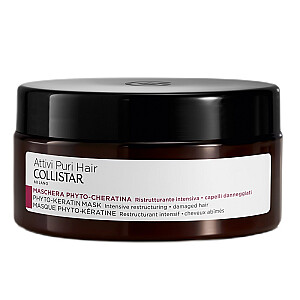 COLLISTAR Attivi Puri Phyto-Keratin Maske plaukų kaukė 200ml