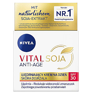 NIVEA Vital Soya Anti-Age stangrinamasis veido kremas SPF30 50 ml