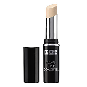 PUPA Cover Stick Concealer 001 Šviesiai smėlio spalvos 3,5 g