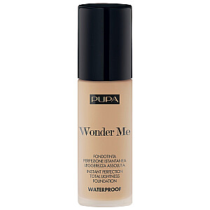 Vandeniui atsparus veido pagrindas PUPA Wonder Me 035 Medium Sand 30 ml