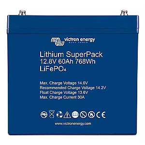 Baterija Victron Energy LiFePO4 SuperPack BAT512060705 12,8 V/60 Ah