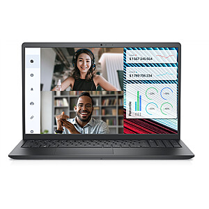 Dell Vostro 15 3520 AG FHD i3-1215U/8GB/512GB/UHD/Win11 Pro/ENG apšvietimas kbd/juodas/3Y ProSupport NBD Onsite