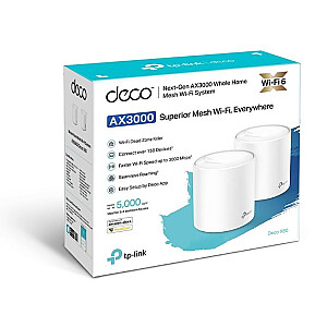 WiFi sistema AX5400 Deco X60 (2 vnt.)