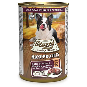 STUZZY Monoprotein Wild Boar - влажный корм для собак - 400 г