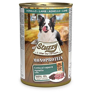 STUZZY Monoprotein Lamb - šlapias šunų maistas - 400 g