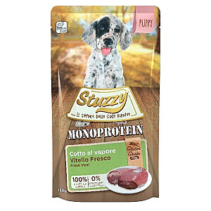 STUZZY Monoprotein Puppy Veal - šlapias šunų maistas - 150 g