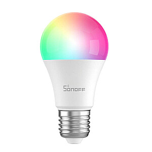 Sonoff išmanioji išmanioji LED lemputė (E27) Wi-Fi 806Lm 9W RGB (B05-BL-A60)