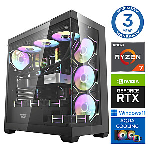 INTOP AQUA Ryzen 7 7700X 64GB DDR5 1TB SSD M.2 NVME RTX4070 SUPER 12GB WIN11