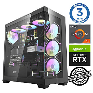 INTOP Ryzen 9 5900X 32GB DDR5 1TB SSD M.2 NVME RTX4060Ti 8GB no-OS