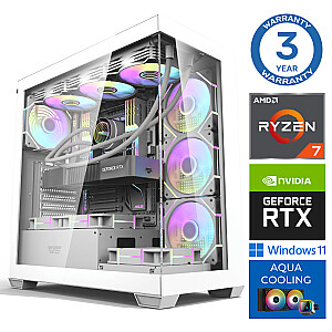 INTOP AQUA Ryzen 7 7700X 16GB DDR5 1TB SSD M.2 NVME RTX4070 SUPER 12GB WIN11