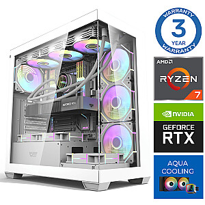 INTOP AQUA Ryzen 7 7700X 16GB DDR5 1TB SSD M.2 NVME RTX4070 SUPER 12GB no-OS