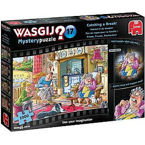 Jumbo Wasgij Mystery 17 Friede, Freude, Eierkuchen 1000 Teile Puzzle (19175)