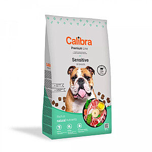 Sausas šunų maistas CALIBRA Dog Premium Sensitive ėriena - 12 kg