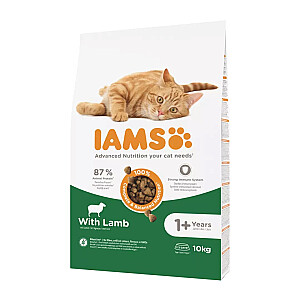 IAMS Advanced Nutrition Cat Adult Lamb - сухой корм для кошек - 10 кг