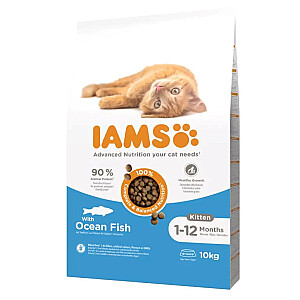 78/5 000 IAMS for Vitality Cat Kitten Ocean Fish – сухой корм для кошек – 10 kg