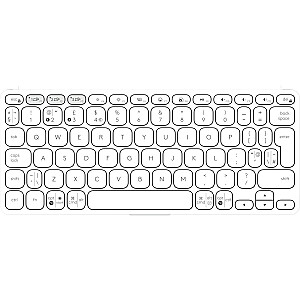 Logitech Keys To Go 2 Светло-серый