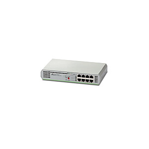 Allied Telesis AT-GS910/8-50 nevaldomas Gigabit Ethernet (10/100/1000), pilkas