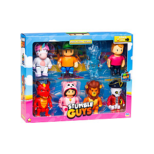 STUMBLE GUYS – MINI FIGŪRĖS – 8 DELUXE FIGURES B VERSIJA