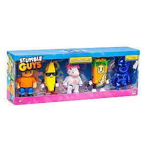 STUMBLE GUYS - 11,5 CM - 5 FIGŪRŲ RINKINYS