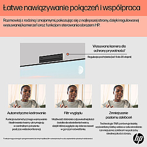 HP AIO 24-cr0008nw Athlon Silver 7120U 23,8 colio FHD AG IPS 8 GB_DDR SSD5256 Radeon 610M Win11 2Y dėklas, baltas