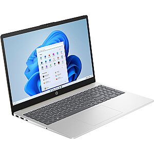 HP 15-fd0739nw i3-N305 15,6" FHD 8GB DDR4 3200 SSD256 Intel UHD Graphics Win11 2 metų šiltas auksas