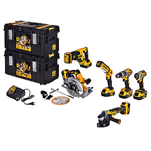 DEWALT DCK623P3-QW POWER SET (DCF887+DCS367+DCG405+DCS570+DCD796+DCL050)