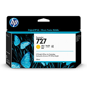 INK CARTRIDGE YELLOW NO.727/130ML B3P21A HP