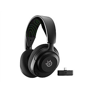 SteelSeries | Žaidimų ausinės | Arctis Nova 5X | Bluetooth | Virš ausies | Mikrofonas | Belaidis | Juoda