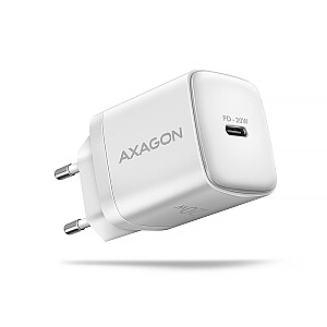 ACU-PD20W PD sieninis įkroviklis 20 W, 1 USB-C, PD3.0/QC3.0/AFC/FCP/Apple White