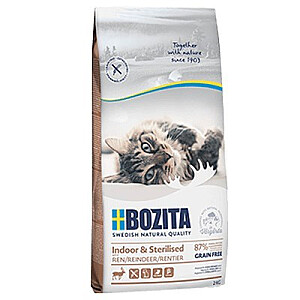 Bozita Indoor&Sterilized Elniena be grūdų 2 kg