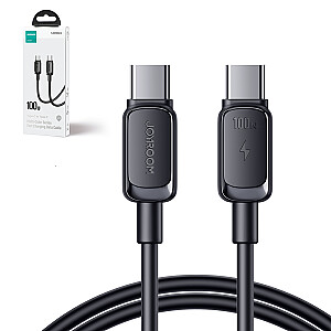 USB C – USB C kabelis 100 W 1,2 m Joyroom S-CC100A14 – juodas