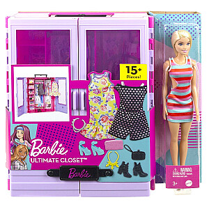 Кукла и игровой набор Barbie Fashionistas Ultimate Closet