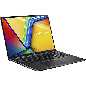 Nešiojamasis kompiuteris ASUS Vivobook 16 F1605ZA-WS74 Intel® Core™ i7 i7-1255U 40,6 cm (16 colių) WUXGA 16 GB DDR4-SDRAM 512 GB SSD Wi-Fi 5 (802.11ac) Windows 11 Home Black Naujas Perpakavimas / Perpakavimas