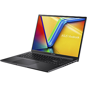 Nešiojamasis kompiuteris ASUS Vivobook 16 F1605ZA-WS74 Intel® Core™ i7 i7-1255U 40,6 cm (16 colių) WUXGA 16 GB DDR4-SDRAM 512 GB SSD Wi-Fi 5 (802.11ac) Windows 11 Home Black Naujas Perpakavimas / Perpakavimas