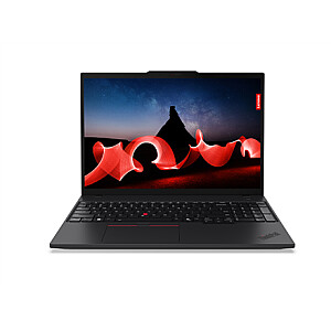 ThinkPad T16 | Black | 16 " | IPS | WUXGA | 1920 x 1200 pixels | Anti-glare | Intel Core U7 | 155U | 32 GB | SO-DIMM DDR5 | SSD 1000 GB | Intel Graphics | Windows 11 Pro | 802.11ax | Bluetooth version 5.3 | LTE Upgradable | Keyboard language Nordic 