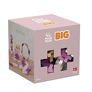 Набор Plus Plus BIG Bricks Large Bloom – 100 штук 3491