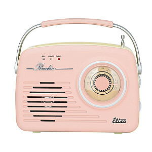 Радиоприемник LUIZA RETRO SP-11 MP3 USB SD Розовый