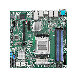 Pagrindinė plokštė Asrock B650D4U-2L2T / BCM AMD B650 Express lizdas AM5 micro ATX