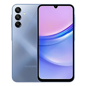 Смартфон Samsung Galaxy SM-A155FZBIEUE, 16,5 см (6,5"), гибридный, две SIM-карты, 4G, USB Type-C, 8 ГБ, 256 ГБ, 5000 мАч, синий